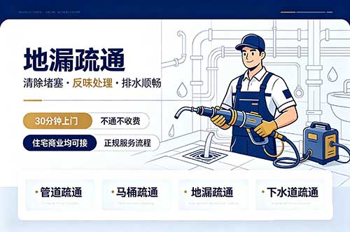 新乡地漏疏通