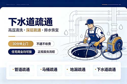 新乡下水道疏通