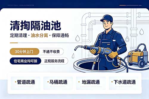 新乡清掏隔油池